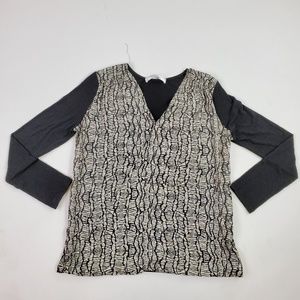 Amour Vert Tops - Amour Vert Blouse Size L, 3/4 Sleeve--NWOT $48 Amour Vert Tops - Amour Vert Blouse Size L, 3/4 Sleeve--NWOT $48